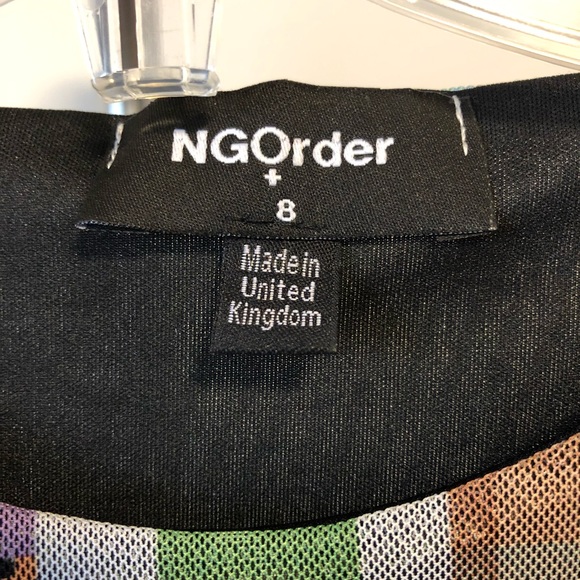 NGOrder Printed Mesh Dress - Picture 4 of 4